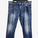 Gap 1969 Sexy Boyfriend Jeans Size 31 Medium Wash Relaxed Straight Leg Photo 5