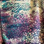 Fabletics Sydney Capri Athletic Leggings Athleisure Navy Purple Size Small Gym Photo 7