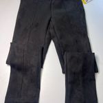 Andrew Marc Women's  Super Soft Stretch Faux Suede Black Pull On Pants Size Small Photo 1