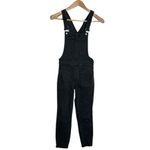 Madewell  Skinny Denim Overalls in Lunar Wach Washed Black size XS Photo 1