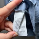 Mexx Women's Blue Long Sleeve Button Down Shirt Casual Business Career 12 preppy Photo 5