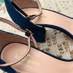 Kate Spade  Orson Denim Eyelet Heels Blue Wedding Prom Photo 8
