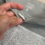 Athleta  NWOT Grey/White Knit‎ Flurry Base Tight Leggings Size Small ATHLETIC Photo 9