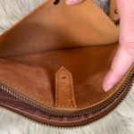 ABLE Chaltu Top Zip Leather Purse Shoulder/Crossbody Tan Photo 8