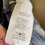 A stunning 90s blue Hawaiian tropical print dress for women Size L Photo 3