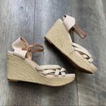 Lucky Brand  Mahima Espadrille Wedge Beechwood Tan NWOT Size 10 Photo 4