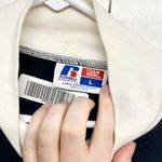 Russell Athletic Vtg Jacket Women Size Large Long Sleeve Collared Full Zip Navy Photo 1