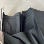 Sage  women's black white zip built-in shorts active‎ high neck split hem dress S Photo 4