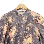 & Other Stories & Other Stories Paris Atelier Cottage Floral Gray & Pink Cotton Blouse Size 8 Photo 8