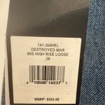 RE/DONE 90s High Rise Loose Jeans NWT size 29 Destroyed Mar Blue Straight Leg Photo 7