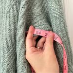 Opus Pakya Blue Green Knit Side Slit Turtleneck Jumper Sweater Small Photo 2