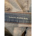 DL1961 Bridgette Cropped Women's High Rise Jeans frayed hem Size 32 Blue Photo 7