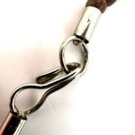 Green orange and brown disc necklace Photo 5