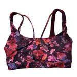 Athleta exhale sports bra multicolor purple floral women’s size XS Photo 0