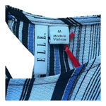 Elle Striped Wide Leg Sleeveless Jumpsuit Belted Women Size Medium NWT Photo 5