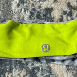 Lululemon Athletica Headband in Neon Yellow and Gray Photo 0