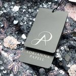 Adrianna Papell  Beaded Mesh Shirred Gown Photo 13