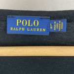 Ralph Lauren  Polo Black Crew Neck Short Sleeve Tee T Shirt Top L Photo 2