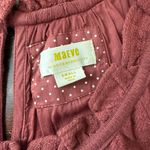 Anthropologie Maeve Burgundy Maxi Dress Photo 5