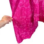 VINTAGE Marimekko Zip Front Shift Smock Dress in Tarha Pattern Sz:40/US12 1960s Pink Size 12 Photo 2