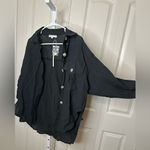 Olivaceous Women's Black Button-Up‎ Jacket Photo 1
