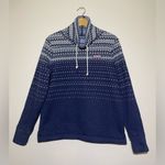 Vineyard Vines Women’s Fair Isle Fleece Sweater Small Photo 1