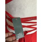 Wild Fable Women's Lace-Up Back Maxi Bodycon Slip Dress Valentine Red Sz 16 NWT Photo 5