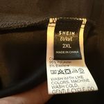 SheIn Silver and Black Embellished Mini Skirt for Night Out Photo 6