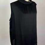 Misook  Black Mock Neck Blouse Photo 1