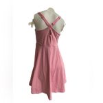 Pink Sleeveless Halter Sundress Size L Photo 2