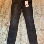 ZARA Premium 80s Skinny Jeans in Smokey Gray Size 2 NWT Photo 3