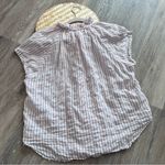 Sundays  Leah shirt in blush‎ stripe Photo 6