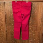 Old Navy Y2K hot red jeans sweetheart size 12 Photo 1