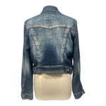Vanity Dark Denim Trucker Jacket Size M Photo 5