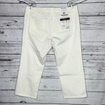 Nine West Jeans NWT Size 16 Off White Denim Chrystie Capri Jeans Photo 1