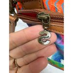 Desigual  Cordoba Happy Bazar Fold Over Crossbody Bag Multicolor Canvas Boho Photo 10