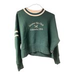 Abercrombie & Fitch Abercrombie Denver Ski Club Soft A&F Cropped Sweatshirt Size Small Photo 2