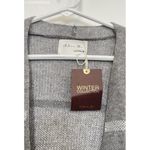 Active USA  Gray Women's Cardigan Pockets Open Front Super‎ Soft - Size M Photo 3