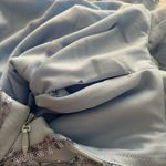 Amazon Light Blue Long Sleeve Dress Photo 3