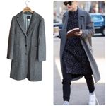 J.Crew Wool Herringbone Button Coat Photo 1