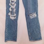 American Eagle Stretch Highest Rise 90s Distressed Boyfriend Jean size 2 Photo 3