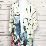 Multicolor Bohemian Abstract Floral Kimono Shawl Cover Photo 1