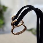 Gold Filled Huggie Heart Hoop Earring Photo 3