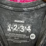 The Ramones 1976 Tour mineral wash Tshirt size Medium Photo 3