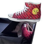 NIB VETEMENTS Printed Canvas Emoji High Photo 4