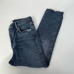 AGOLDE  Women's Riley High Rise Straight Jeans in Blue Silence, size 30 Photo 4