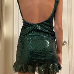 Lucy in the Sky green sequence hoco dress Photo 0