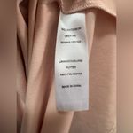 Adrianna Papell  Floral Applique Chiffon Dress Beaded Sz 8 Blush Pink Pastel Photo 6