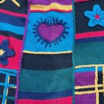 Vintage crochet sweater size M Blue Size M Photo 2