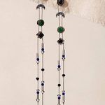 Free People NIP  Dangle Earrings - Silver Blue/Green One Size $38 MSRP No refunds or cancellations  Photo 1